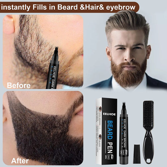 BeardPen® Corrector de barba - Aumenta el tamaño de tu barba hasta 3 veces más